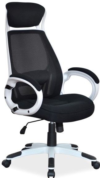 Office Chair West Toulon | size: Width: 63cm, Height: 102-110cm, Depth: 51cm | color: Black | image: 1 | variant: 1007726