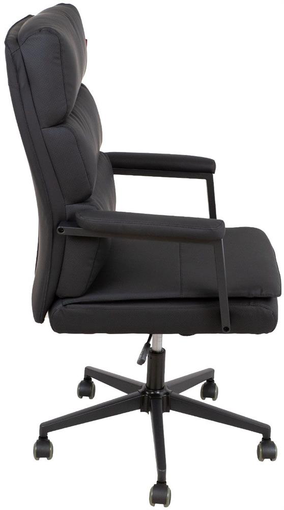 Office Chair Wrexham | size: Width: 65cm, Height: 115cm, Depth: 72cm | color: Black | image: 3 | variant: 1001217