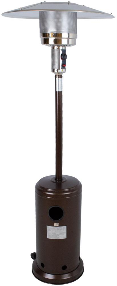 Patio Gas Heater East Toulon | size: Height: 221cm | color: Brown | image: 1 | variant: 1006400