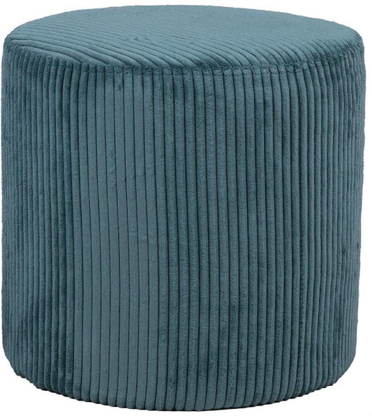 Pouf Abercynon | size: Width: 41cm, Height: 40.5cm, Depth: 41cm | color: Blue | image: 1 | variant: 1001395