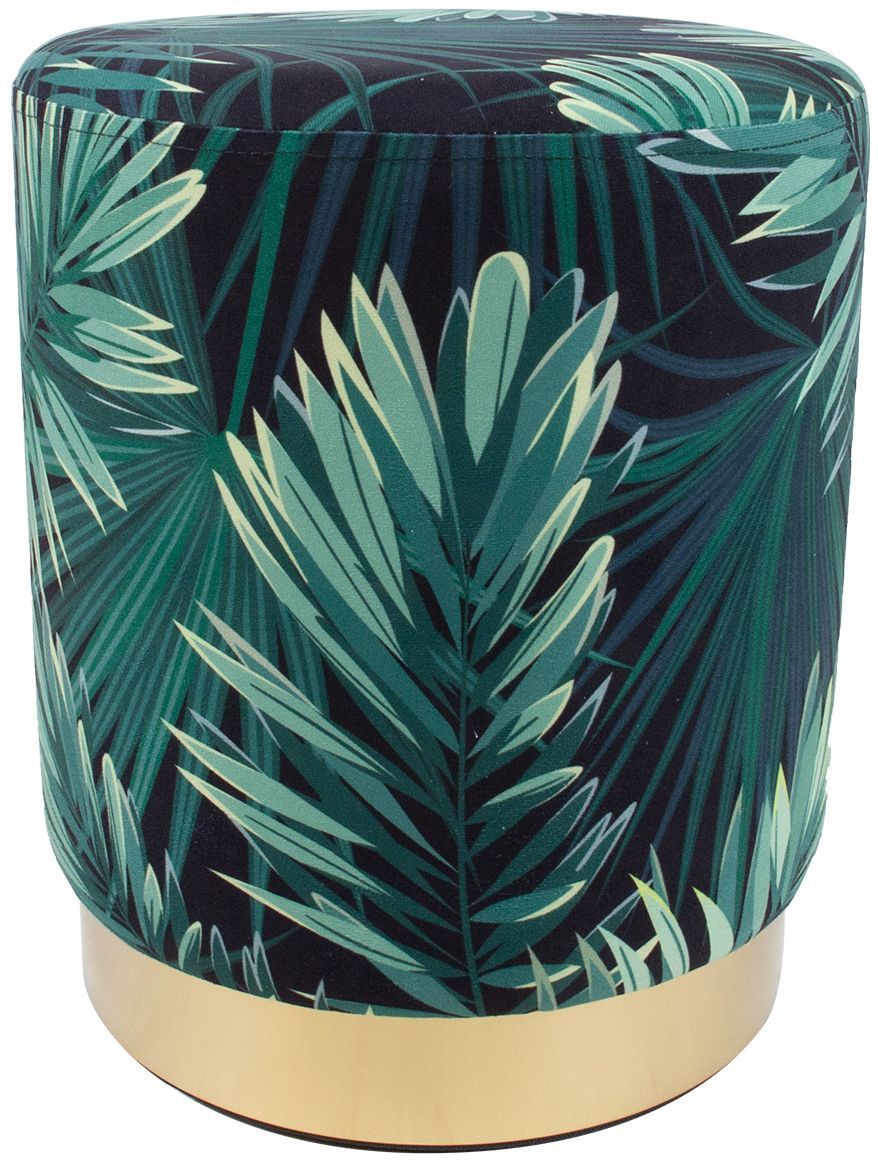 Pouf Nelson | size: Width: 35cm, Height: 42cm | color: Green | image: 0 | variant: 1001407