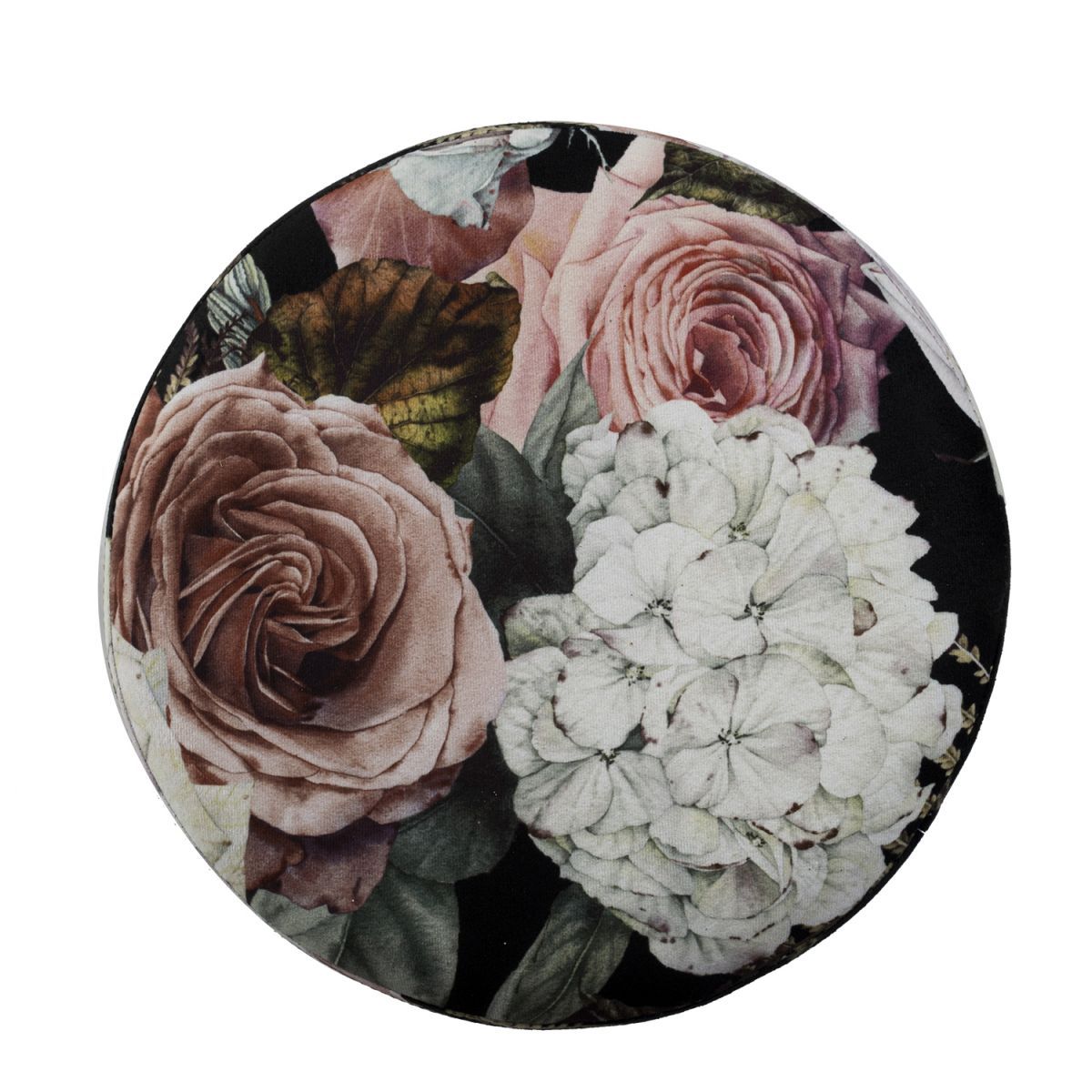 Pouf Nelson | size: Width: 35cm, Height: 42cm, Depth: 35cm, Diameter: 35cm | color: Multicolored | image: 1 | variant: 1001402