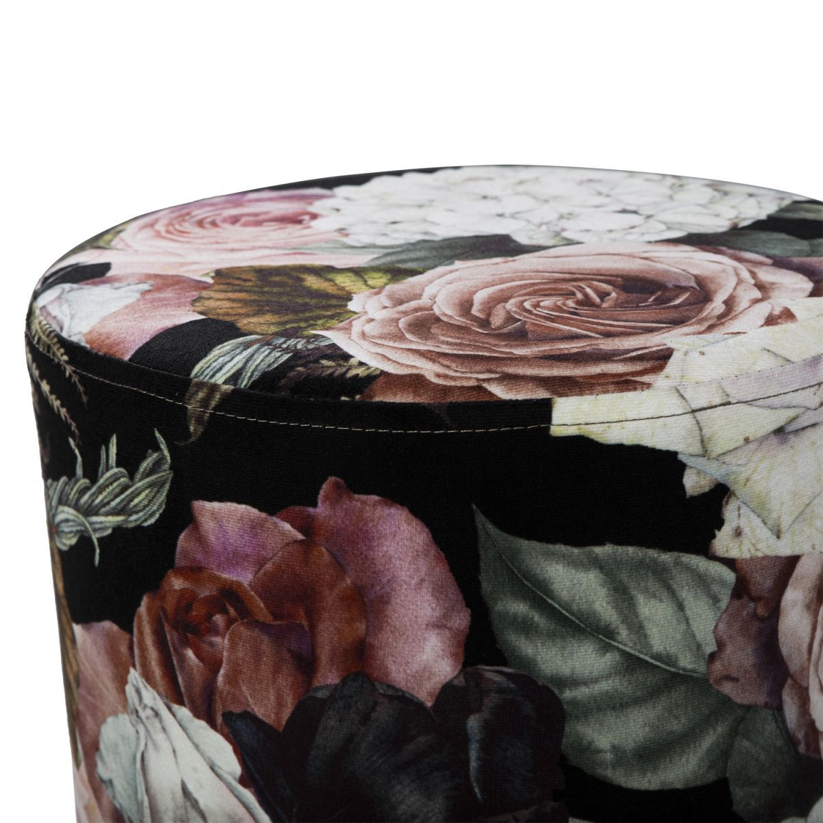 Pouf Nelson | size: Width: 35cm, Height: 42cm, Depth: 35cm, Diameter: 35cm | color: Multicolored | image: 2 | variant: 1001402