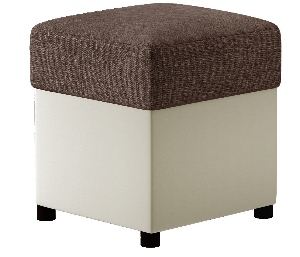 Pouf R1 | size: Width: 35cm, Height: 35cm, Depth: 35cm | color: Sawana/Soft | image: 0 | variant: 1005978