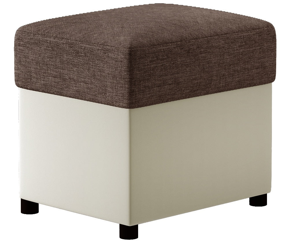 Pouf R2 | size: Width: 40cm, Height: 40cm, Depth: 45cm | color: Sawana/Soft | image: 0 | variant: 1005985