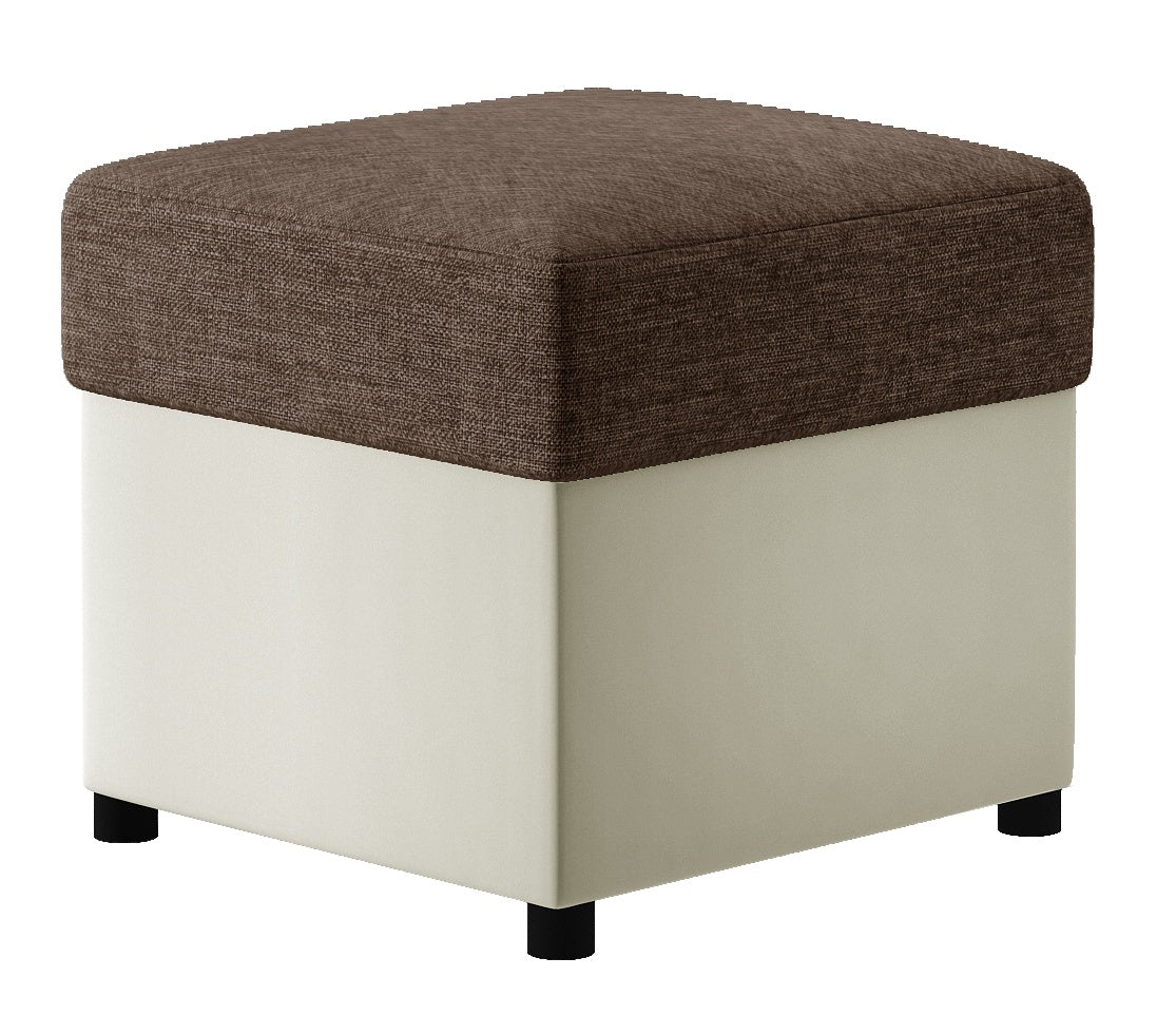 Pouf R3 | size: Width: 45cm, Height: 42cm, Depth: 45cm | color: Sawana/Soft | image: 0 | variant: 1005992