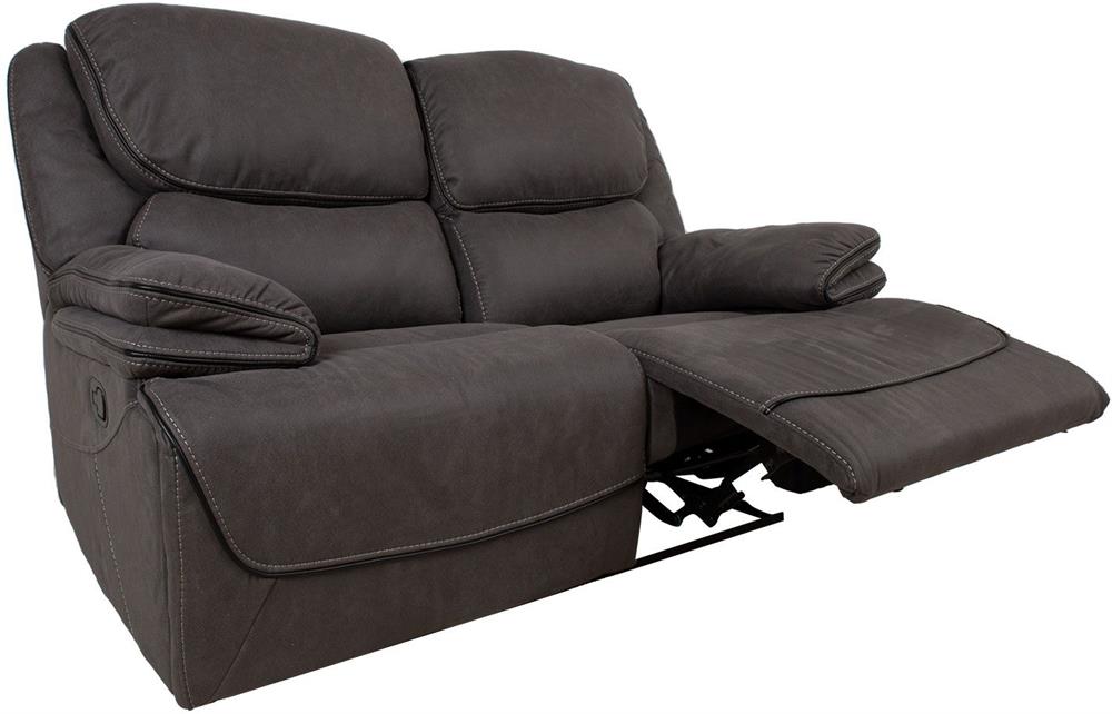 Recliner East Riga | size: Length: 93cm, Height: 106cm, Depth: 163cm | color: Gray | image: 2 | variant: 1006313