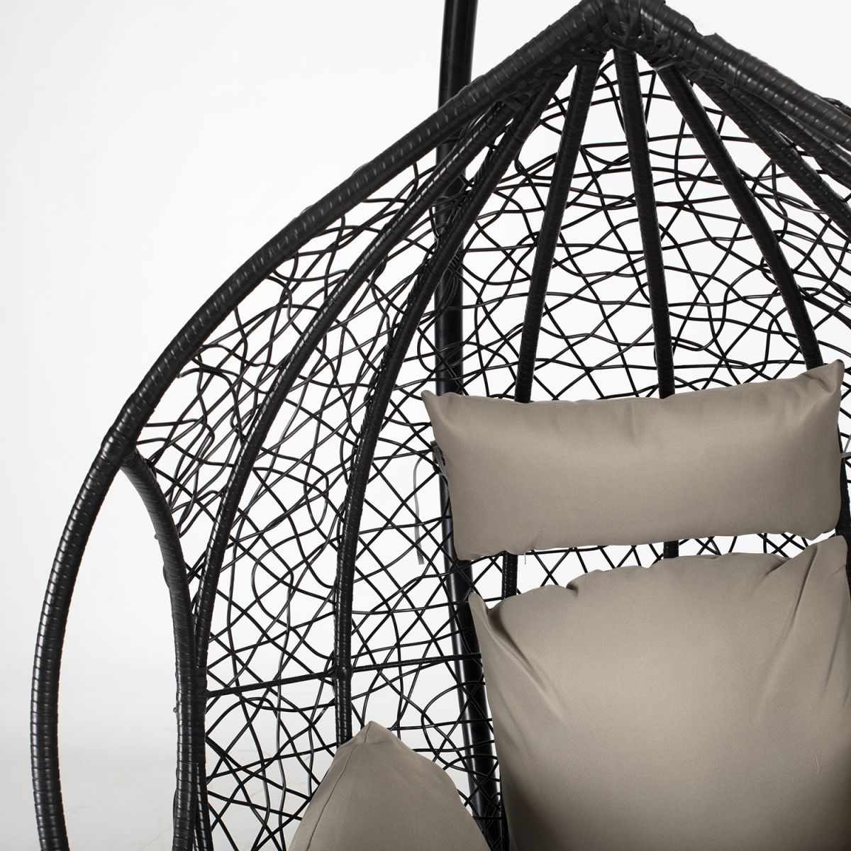 Rocking Chair East Orpington | color: Black/Grey | image: 5 | variant: 1005234