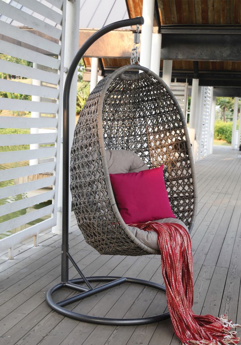 Rocking Chair Eton | color: Gray | image: 2 | variant: 1000572