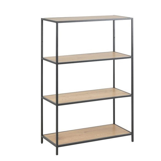 Shelf Aberystwyth | size: Width: 77cm, Height: 114cm, Depth: 35cm | color: Black | image: 1 | variant: 1004979