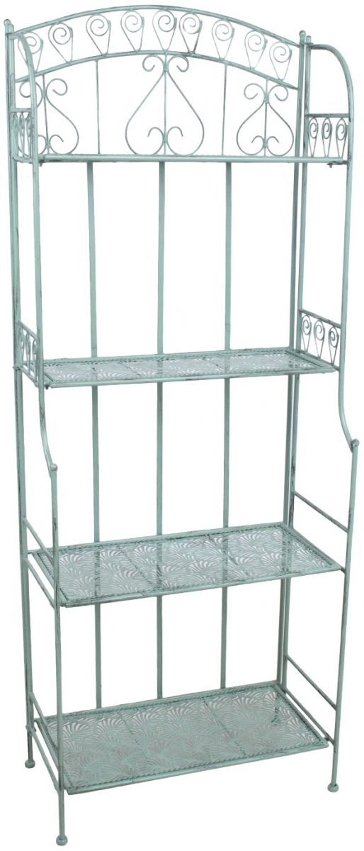 Shelf East Salisbury | size: Width: 62cm, Height: 156cm, Depth: 32cm | color: Green | image: 0 | variant: 1005669