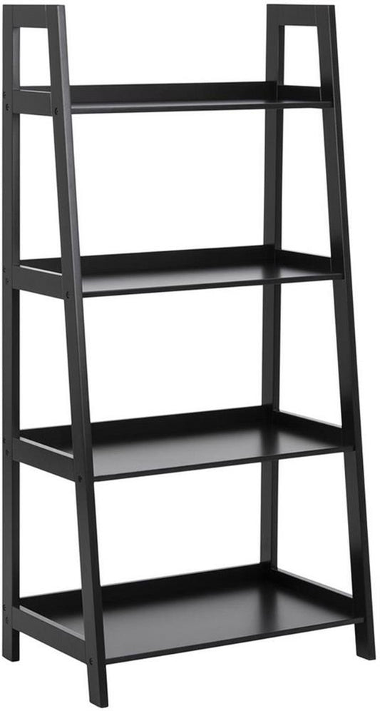 Shelf Inverness | size: Width: 63cm, Height: 130cm, Depth: 40cm | color: Black | image: 1 | variant: 1006092