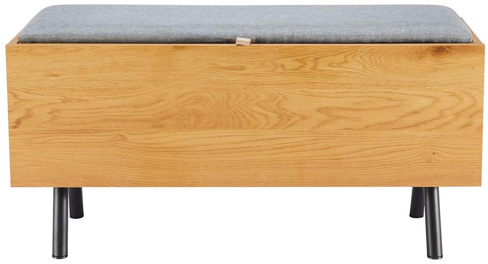 Shoe Cabinet East Rakvere | size: Length: 32cm, Width: 90cm, Height: 46cm | color: Oak | image: 2 | variant: 1005952