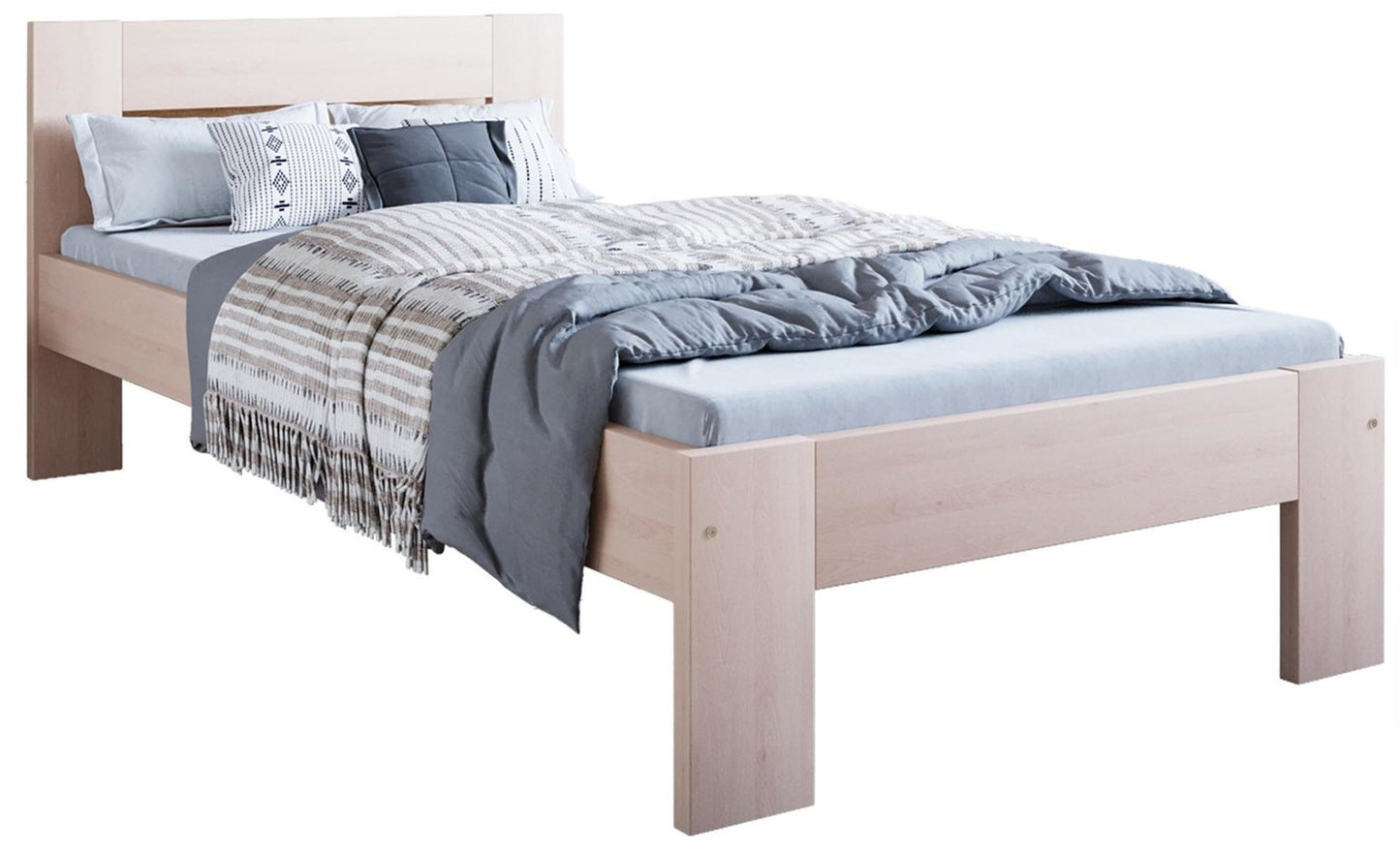 Single Bed Matilda | size: Length: 205cm, Width: 98cm, Height: 87cm | color: Natural | image: 0 | variant: 1010195