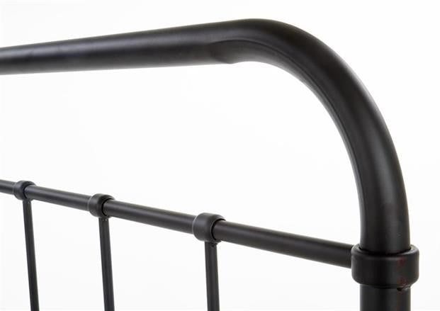 Single Bed Montreal | size: Length: 209cm, Width: 94cm, Height: 93cm | color: Black | image: 5 | variant: 1007276