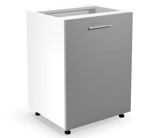 Sink Cabinet Linkoping | size: Width: 82cm, Height: 52cm, Depth: 60cm | color: Gray | image: 1 | variant: 1001849