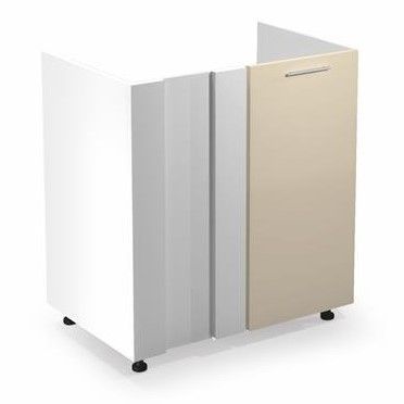 Sink Cabinet Linkoping | size: Width: 82cm, Height: 52cm, Depth: 80cm | color: Beige | image: 1 | variant: 1001852