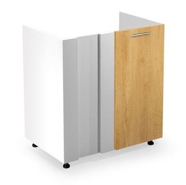 Sink Cabinet Linkoping | size: Width: 82cm, Height: 52cm, Depth: 80cm | color: White | image: 1 | variant: 1001853