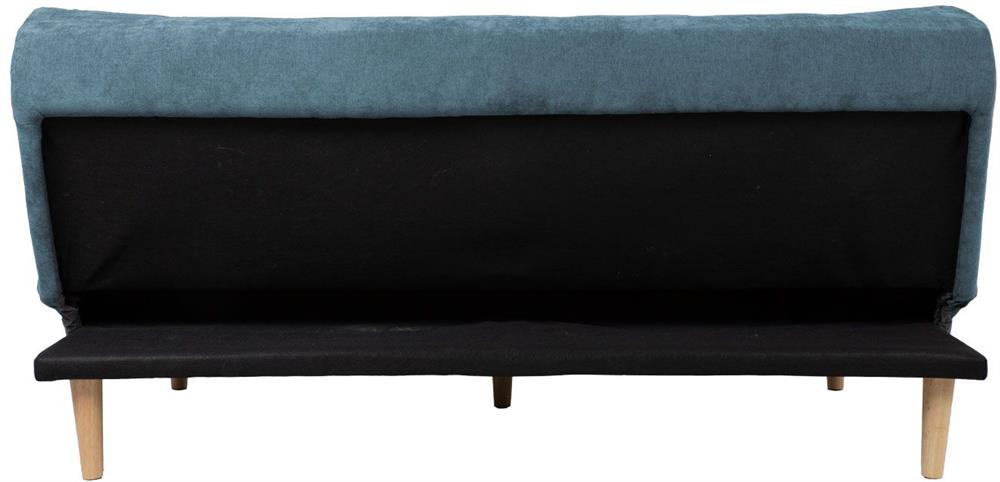 Sleeper Sofa Kiruna 1 | size: Width: 186cm, Height: 87cm, Depth: 101cm | color: Blue | image: 5 | variant: 1017593