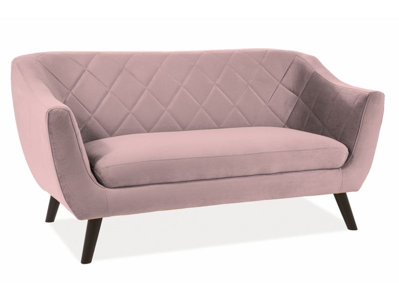 Sofa Paris | size: Width: 160cm, Height: 83cm, Depth: 85cm | color: Pink | image: 1 | variant: 1003462