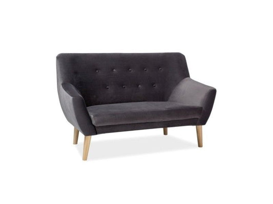 Sofa Phoenix | size: Width: 136cm, Height: 90cm, Depth: 75cm | color: Gray | image: 1 | variant: 1003468