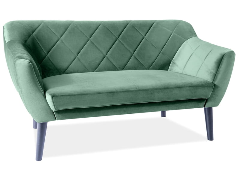 Sofa Seoul | size: Width: 140cm, Height: 76cm, Depth: 54cm | color: Green | image: 1 | variant: 1003519