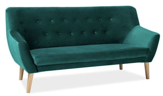 Sofa West Fermo | size: Width: 180cm, Height: 90cm, Depth: 55cm | color: Green | image: 1 | variant: 1007915
