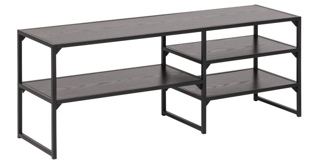 TV Table Aberystwyth | size: Length: 33cm, Width: 120cm, Height: 46cm | color: Black | image: 0 | variant: 1005413