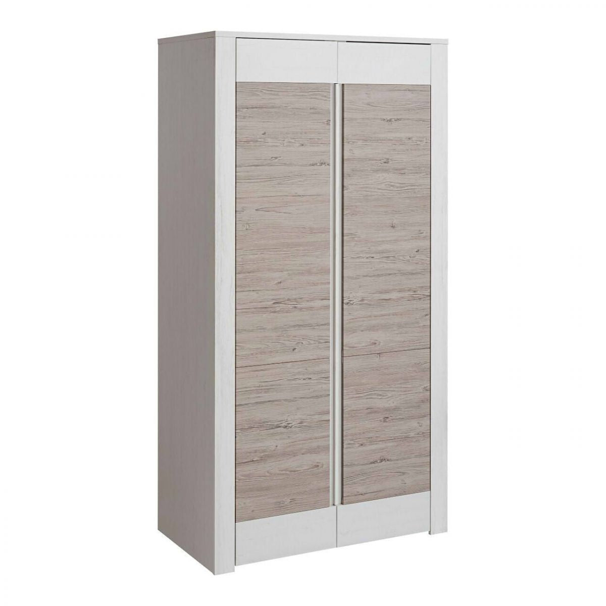 Wardrobe West Gloucester | size: Width: 102cm, Height: 198cm, Depth: 58cm | color: White/Beige | image: 1 | variant: 1007081