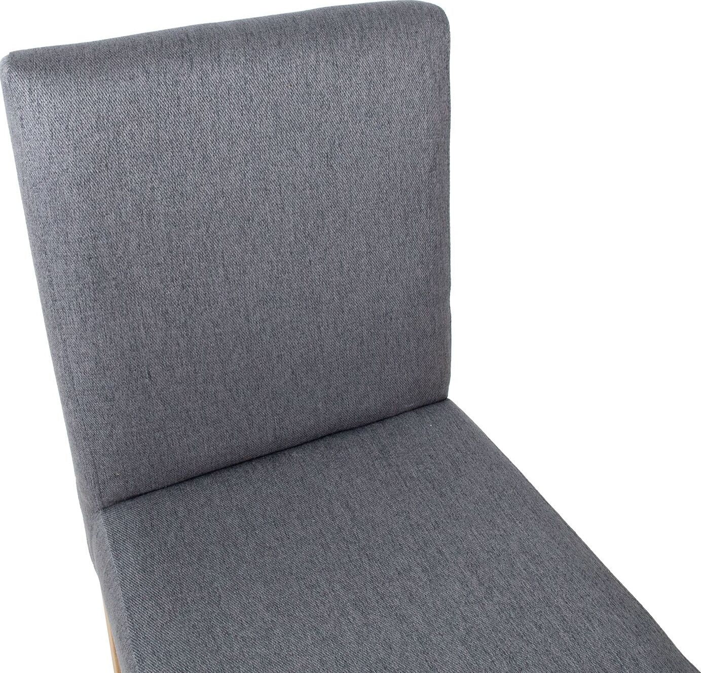 Bar Stool Boston | size: Length: 53cm, Width: 53cm, Height: 108cm, Depth: 40cm | color: Gray | image: 4 | variant: 1011725