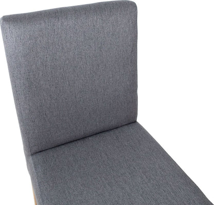 Bar Stool Boston | size: Length: 53cm, Width: 53cm, Height: 108cm, Depth: 40cm | color: Gray | image: 4 | variant: 1011725