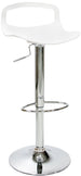 Bar Stool Chepstow | size: Length: 35cm, Width: 39cm, Height: 98cm, Depth: 35cm | color: White | image: 1 | variant: 1001302