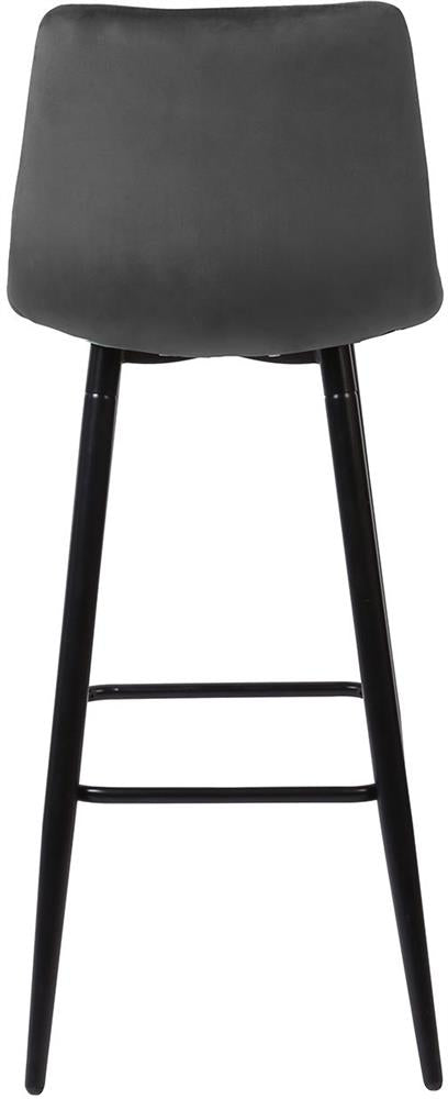 Bar Stool Chilli | size: Width: 43cm, Height: 104cm, Depth: 50.5cm | color: Gray | image: 4 | variant: 1005590