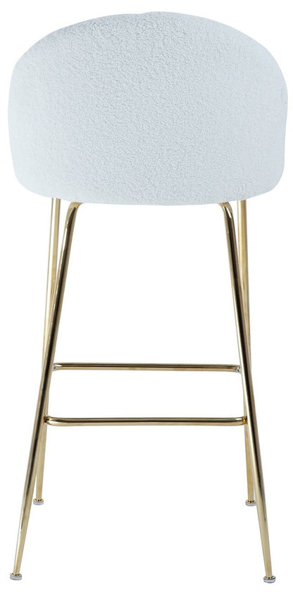 Bar Stool East Catania | size: Width: 52cm, Height: 105cm, Depth: 54cm | color: White | image: 5 | variant: 1005736