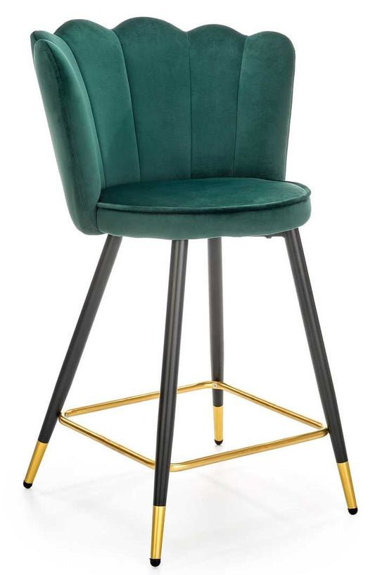 Bar Stool H106 | size: Width: 58cm, Height: 96cm, Depth: 58cm | color: Green | image: 0 | variant: 1017852