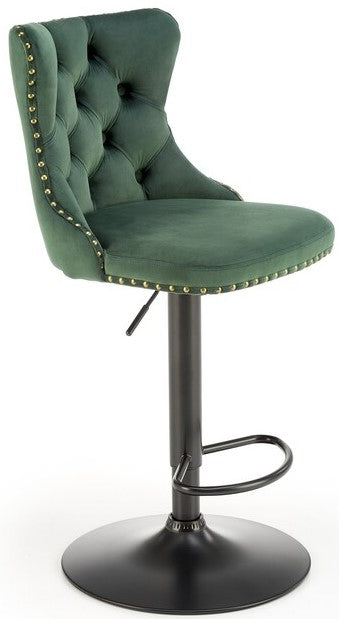 Bar Stool H117 | size: Width: 47cm, Height: 118cm, Depth: 52cm | color: Green | image: 0 | variant: 1005517