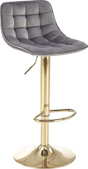 Bar Stool H120 | size: Width: 43cm, Height: 106cm, Depth: 44cm | color: Gray | image: 0 | variant: 1005524