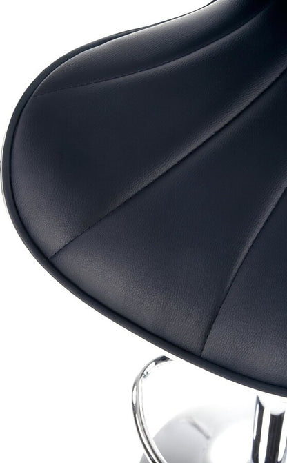 Bar Stool H69 | size: Length: 48cm, Width: 48cm, Height: 91-111cm, Depth: 55cm | color: Black | image: 4 | variant: 1011603