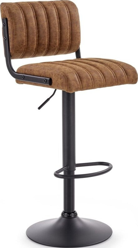 Bar Stool H88 | size: Length: 39cm, Width: 39cm, Height: 89-109cm, Depth: 46cm | color: Brown | image: 1 | variant: 1011602