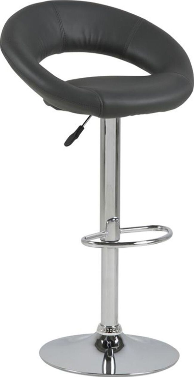 Bar Stool Pontypool | size: Width: 56cm, Height: 100cm, Depth: 50cm | color: Gray | image: 1 | variant: 1001345