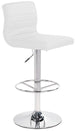 Bar Stool Tunbridge | size: Length: 46cm, Width: 46cm, Height: 88-109cm, Depth: 42cm | color: White | image: 1 | variant: 1001310