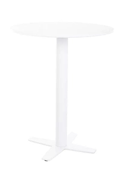 Bar Table BT-002 | size: Length: 60cm, Width: 60cm, Height: 76cm, Diameter: 60cm | color: White | image: 0 | variant: 1018040