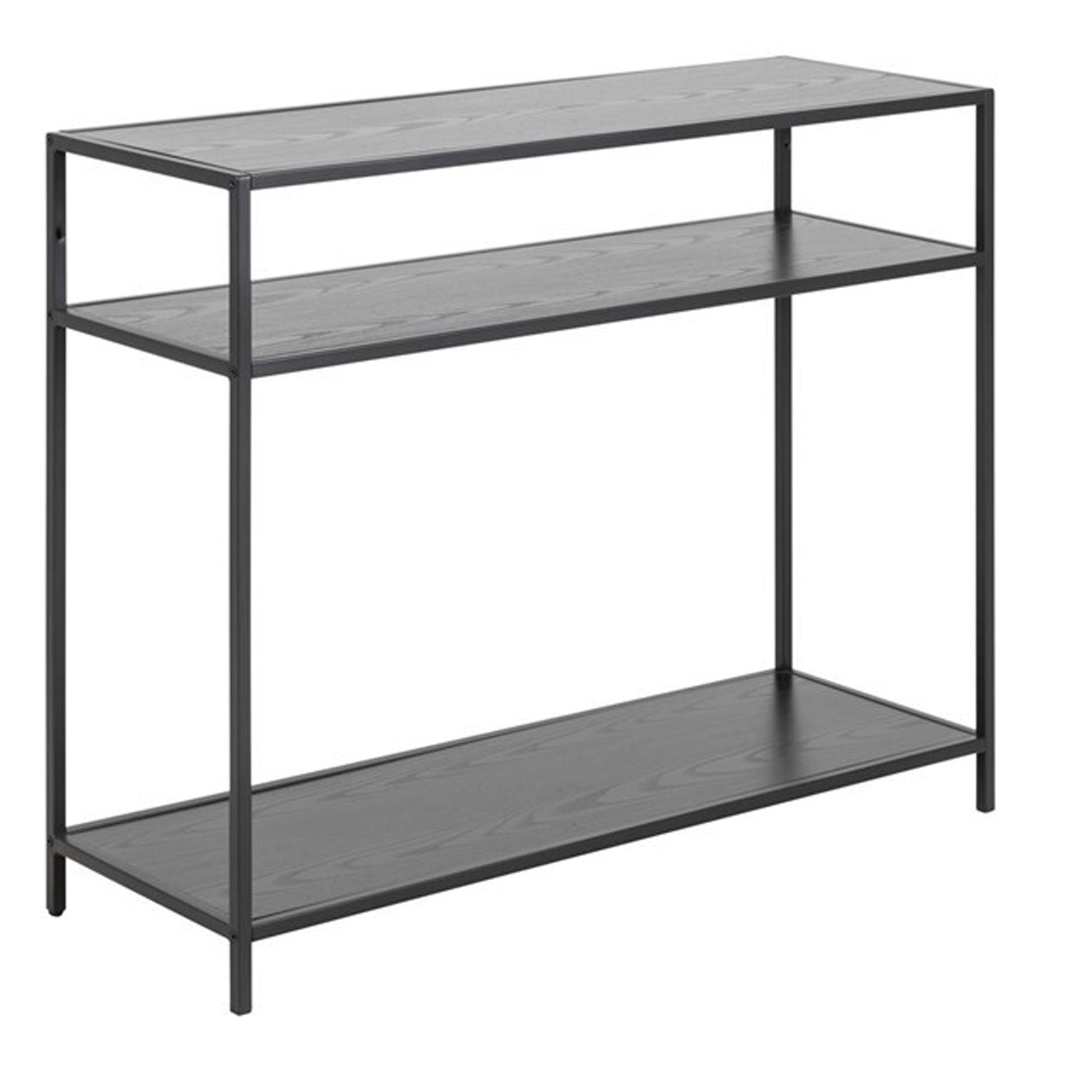 Bar Table Seaford 6 | size: Length: 35cm, Width: 100cm, Height: 79cm | color: Black | image: 1 | variant: 1018029