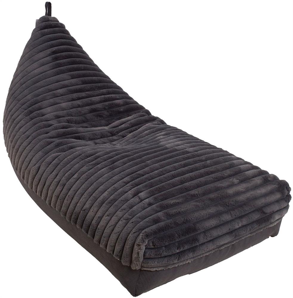 Bean Bag Fjord | size: Width: 80cm, Height: 130cm, Depth: 70cm | color: Gray | image: 1 | variant: 1005659