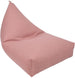 Bean Bag Pontypridd | size: Width: 80cm, Height: 130cm, Depth: 70cm | color: Pink | image: 1 | variant: 1001374