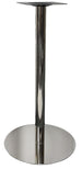 Central Table Leg Stad 4 | size: Height: 110cm, Diameter: 58cm | color: Chrome | image: 0 | variant: 1000706
