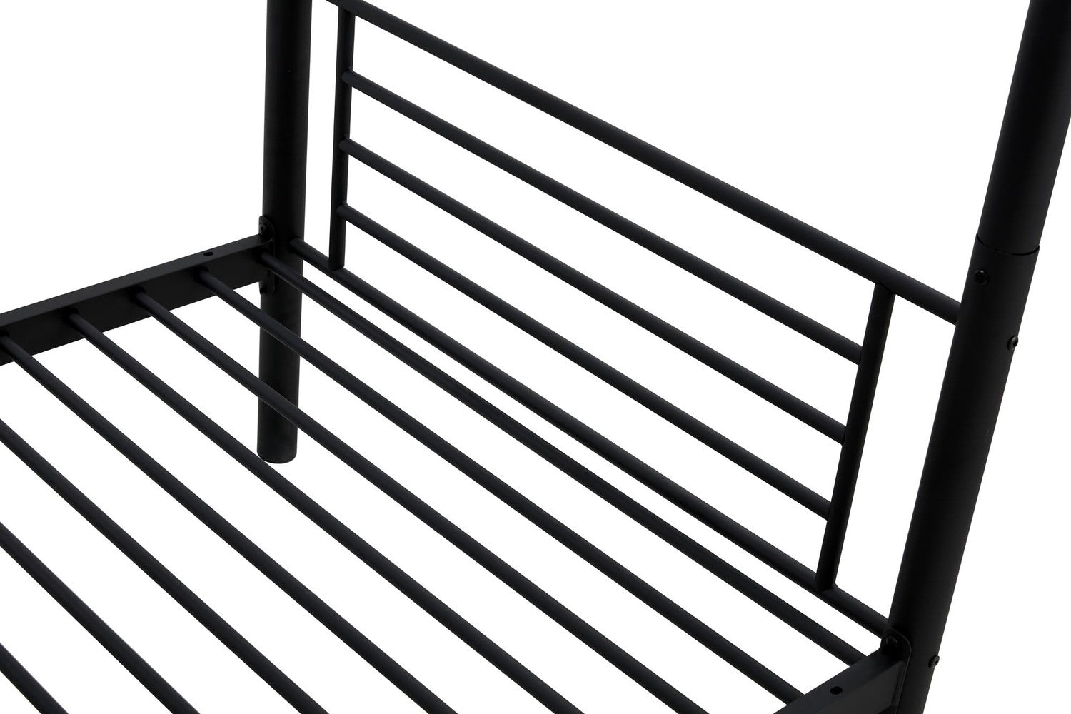 Children's Bunk Bed Nashville | size: Length: 215cm, Width: 99cm, Height: 165cm | color: Black | image: 6 | variant: 1003437