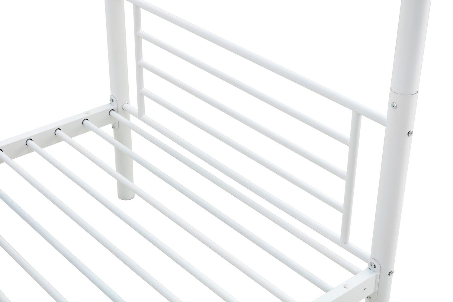 Children's Bunk Bed Nashville | size: Length: 215cm, Width: 99cm, Height: 165cm | color: White | image: 5 | variant: 1003436