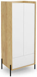 Closet Mobius 2D | size: Width: 60cm, Height: 179cm, Depth: 78cm | color: White | image: 1 | variant: 1002028