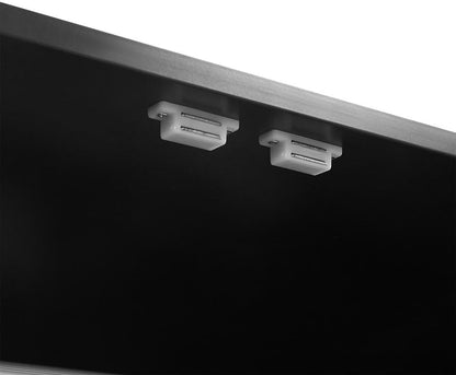 Closet Pixar | size: Width: 100cm, Height: 175cm, Depth: 56cm | color: Black | image: 4 | variant: 1017683